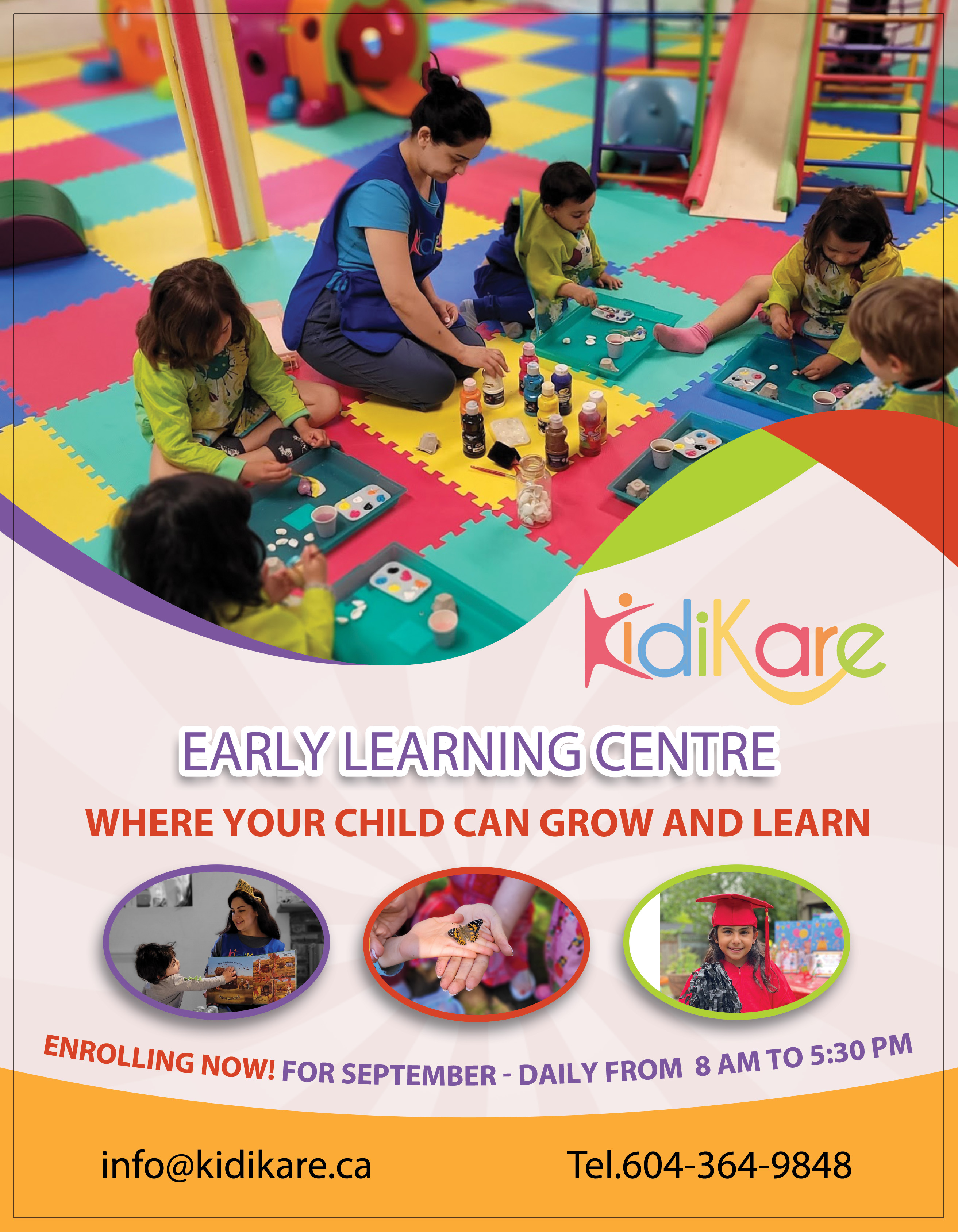Kidikare Early Learning Centre - Lawson - Licensed Daycare in West Vancouver, BC