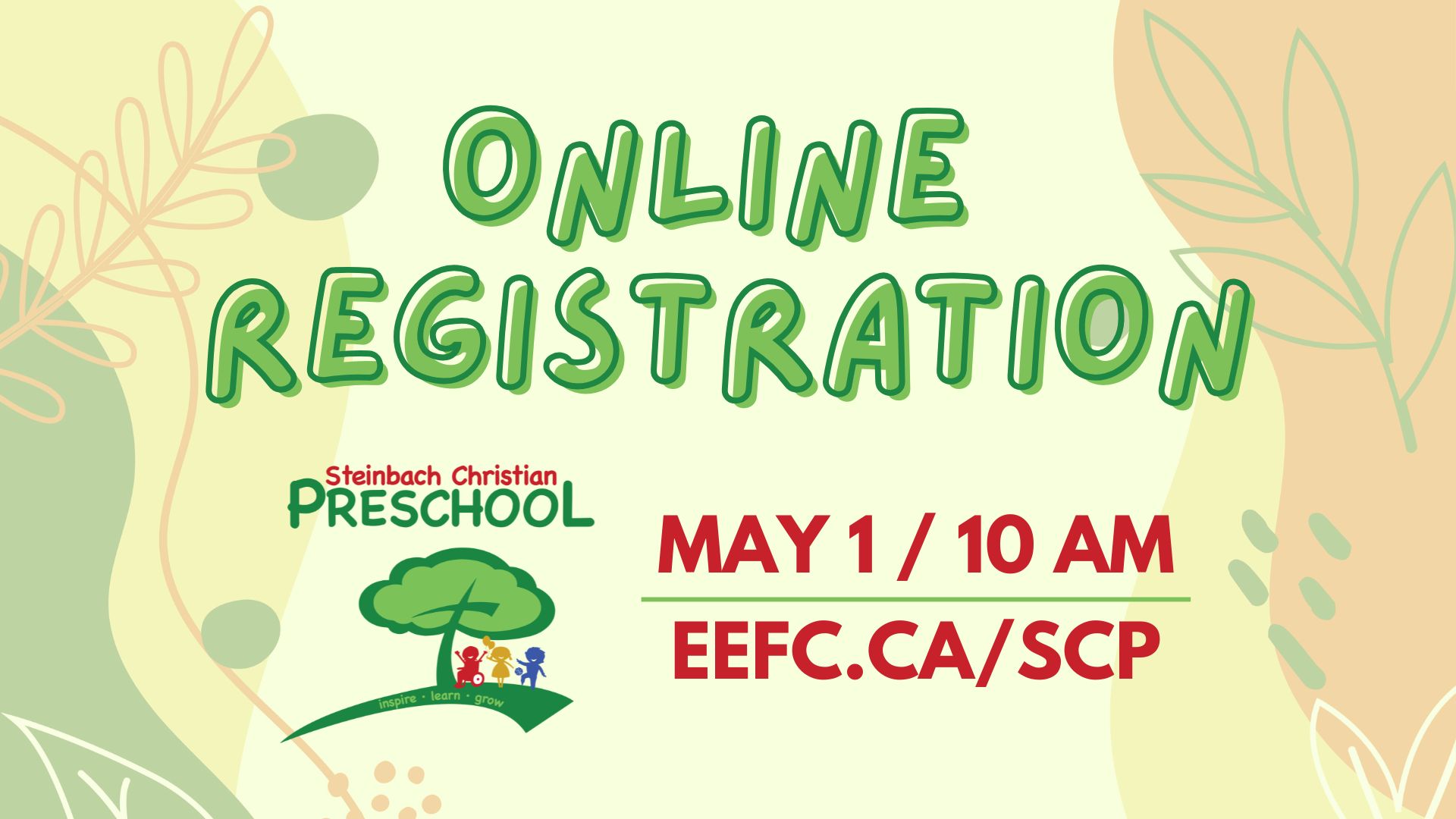 Steinbach Christian Preschool - Licensed Daycare in Steinbach, MB