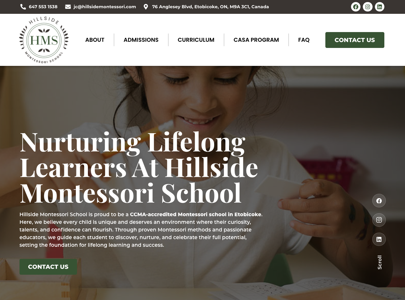 Hillside Montessori Inc., Kamloops