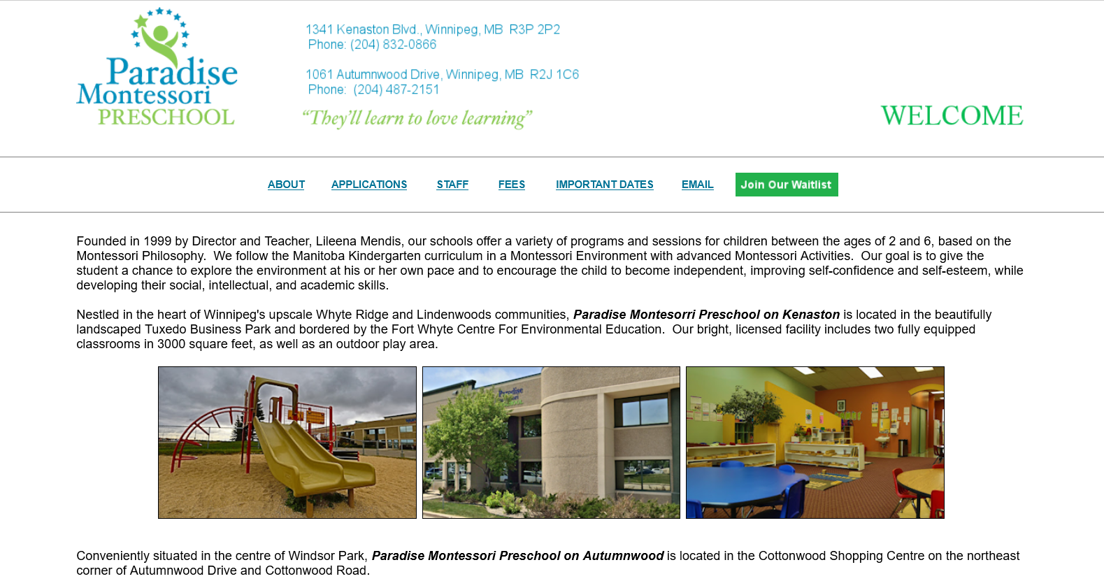 Paradise Montessori Preschool Inc.