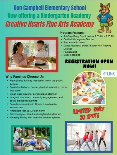 Don Campbell School Age Program, Red Deer