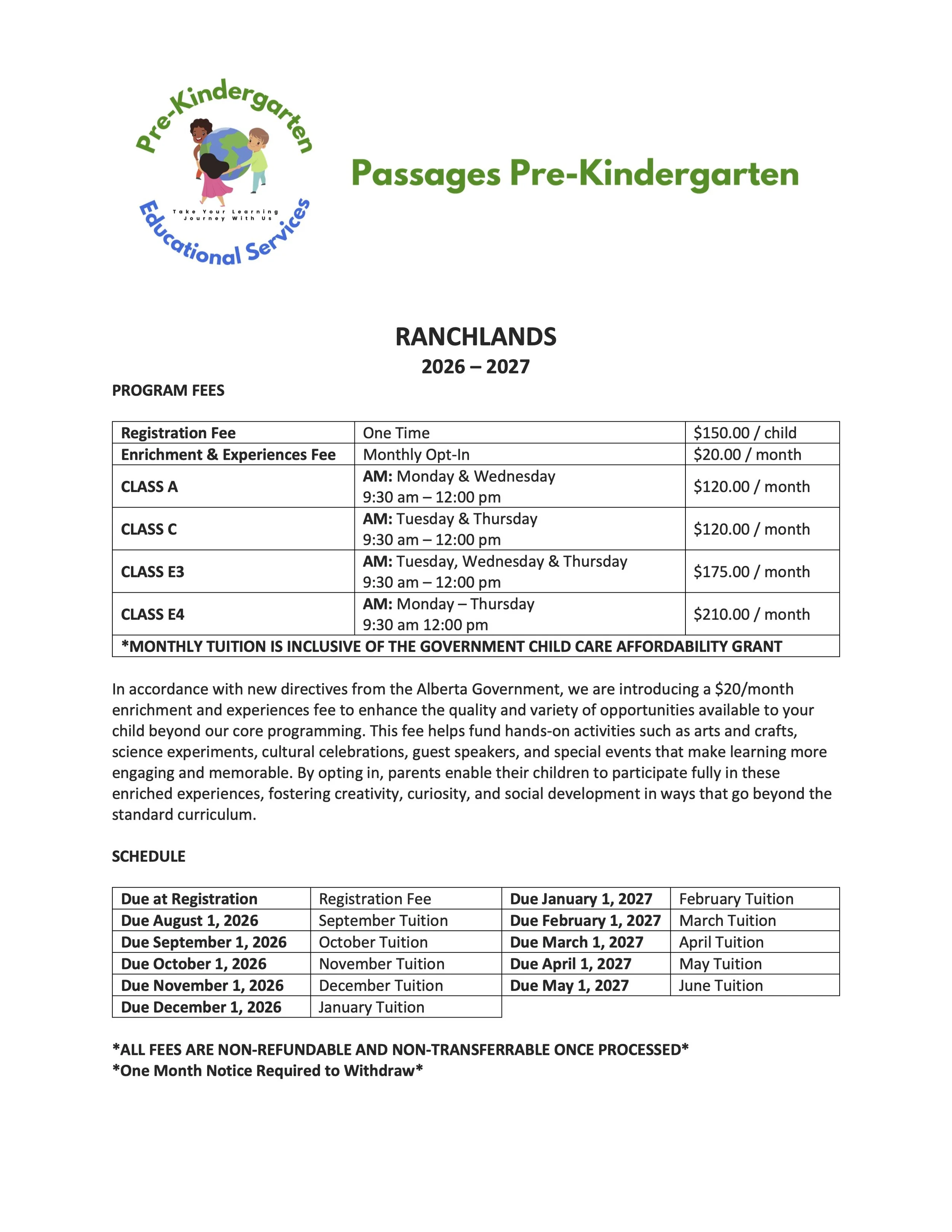 Out of School Care at Ranchlands Community Association - Licensed Daycare in Calgary, AB