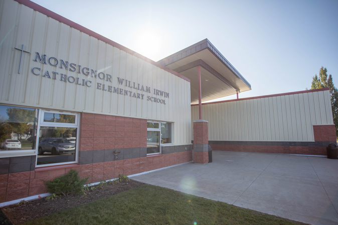 Monsignor William Irwin Out of School Care, Edmonton