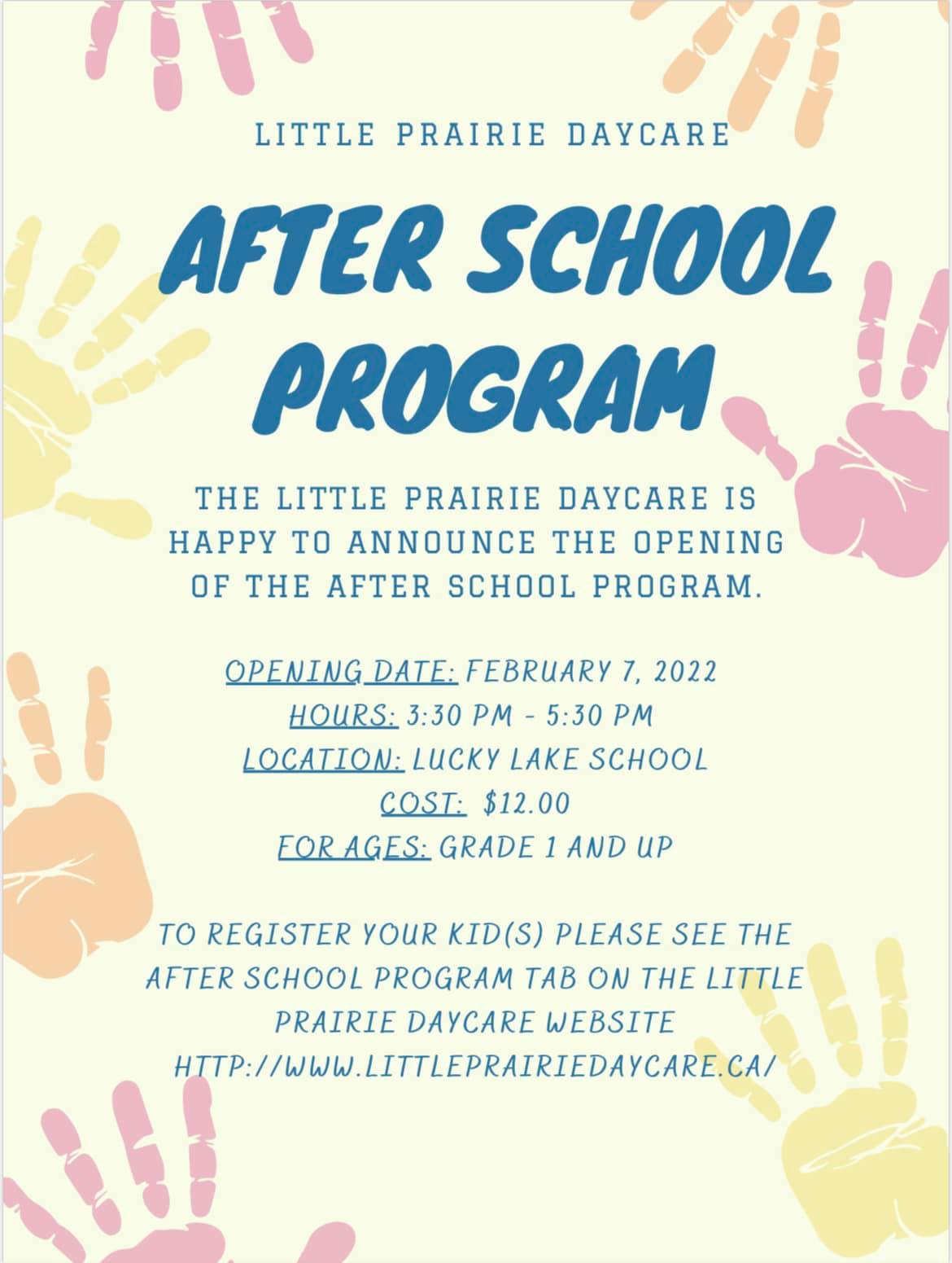 Little Prairie Daycare Incorporated
