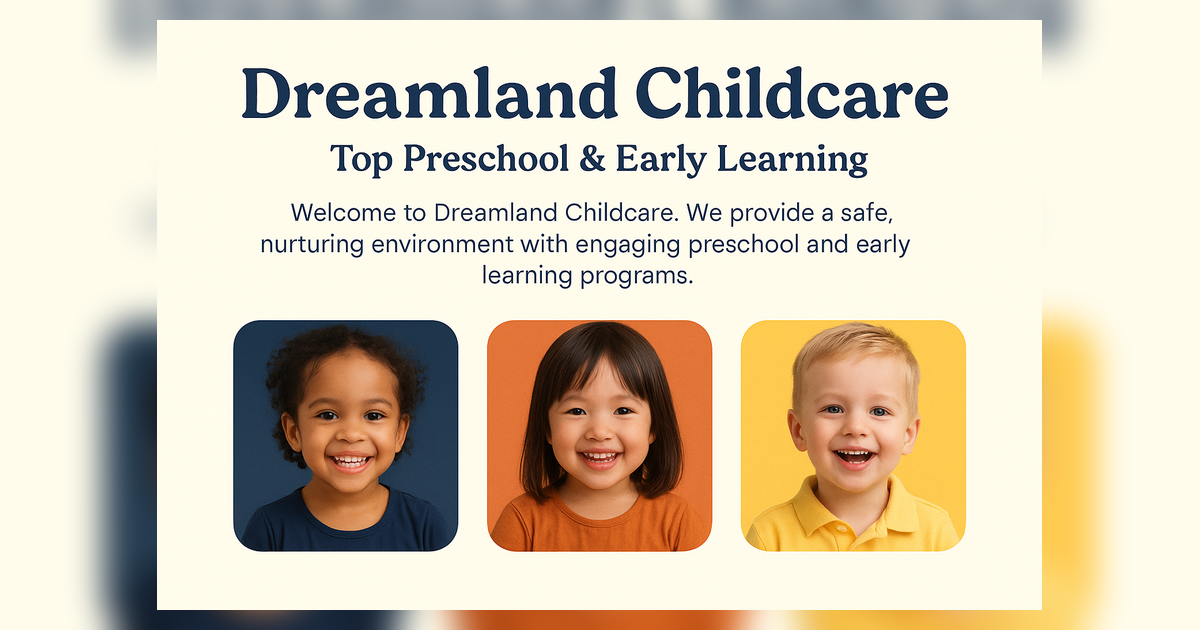 Dreamland Childcare - Licensed Daycare in Bolton, ON
