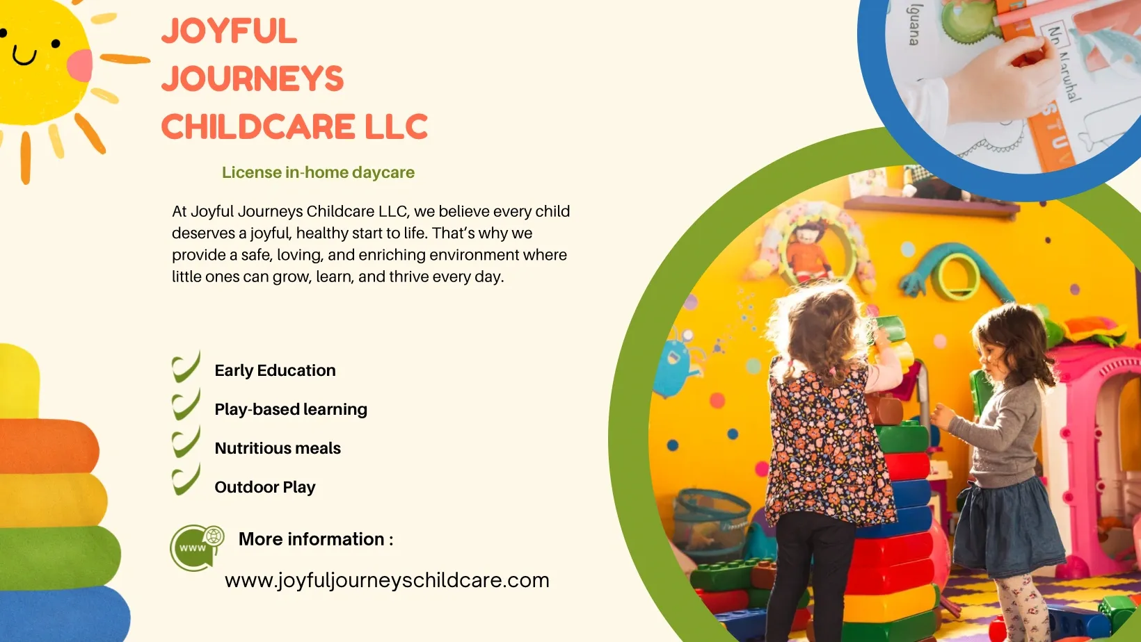 Joyful Journey's Children Centre - Licensed Daycare in Comox, BC