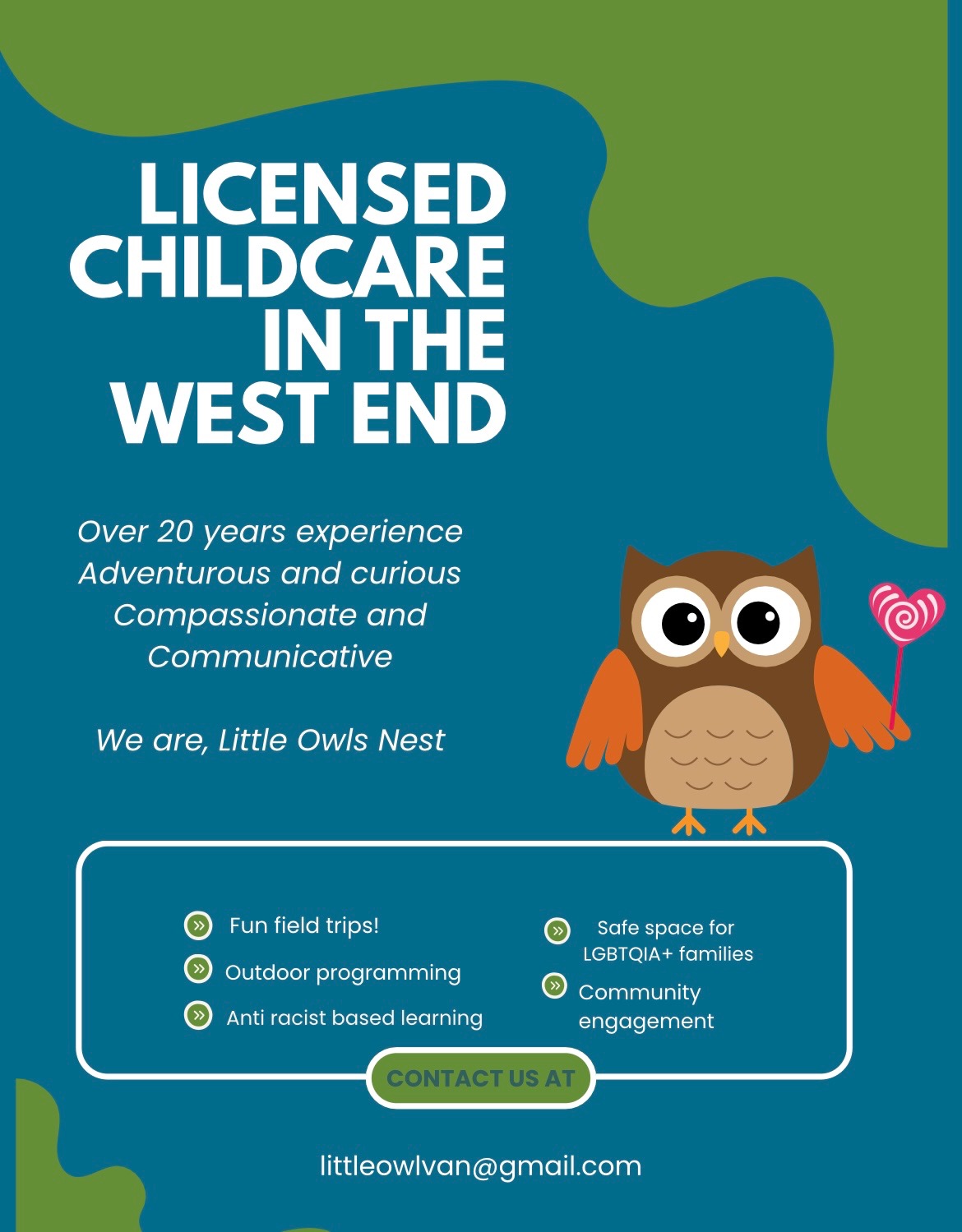 Little Owls Nest, Vancouver